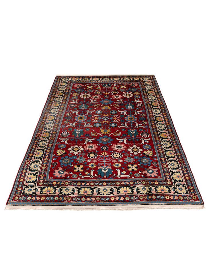 Detail image of 6' 2 x 10' 3 Hand Knotted Kazak Wool Rug