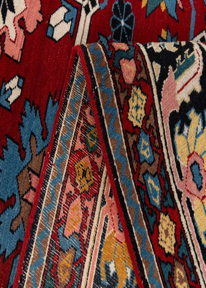 6' 2 x 10' 3 Hand Knotted Kazak Wool Rug