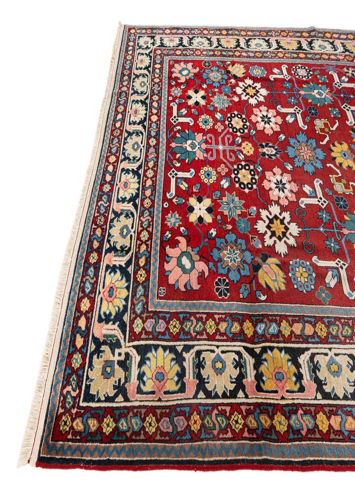 6' 2 x 10' 3 Hand Knotted Kazak Wool Rug