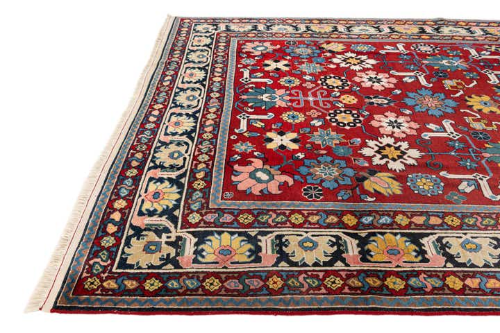 6' 2 x 10' 3 Hand Knotted Kazak Wool Rug