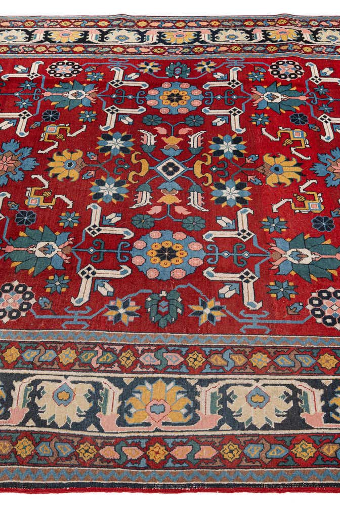 6' 2 x 10' 3 Hand Knotted Kazak Wool Rug