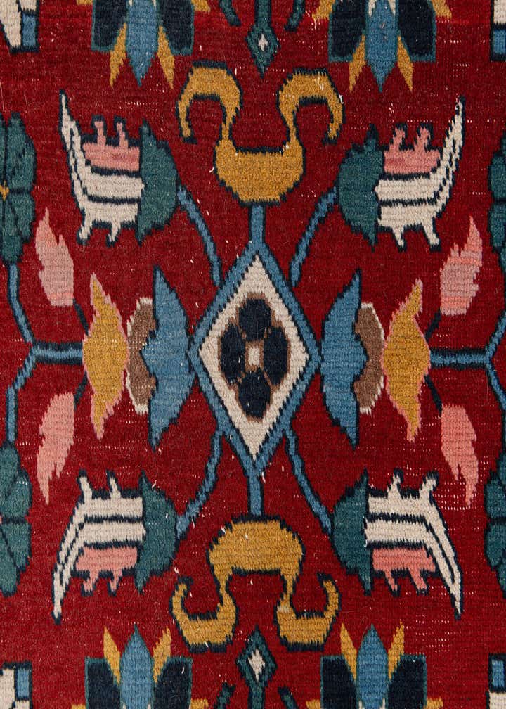 6' 2 x 10' 3 Hand Knotted Kazak Wool Rug