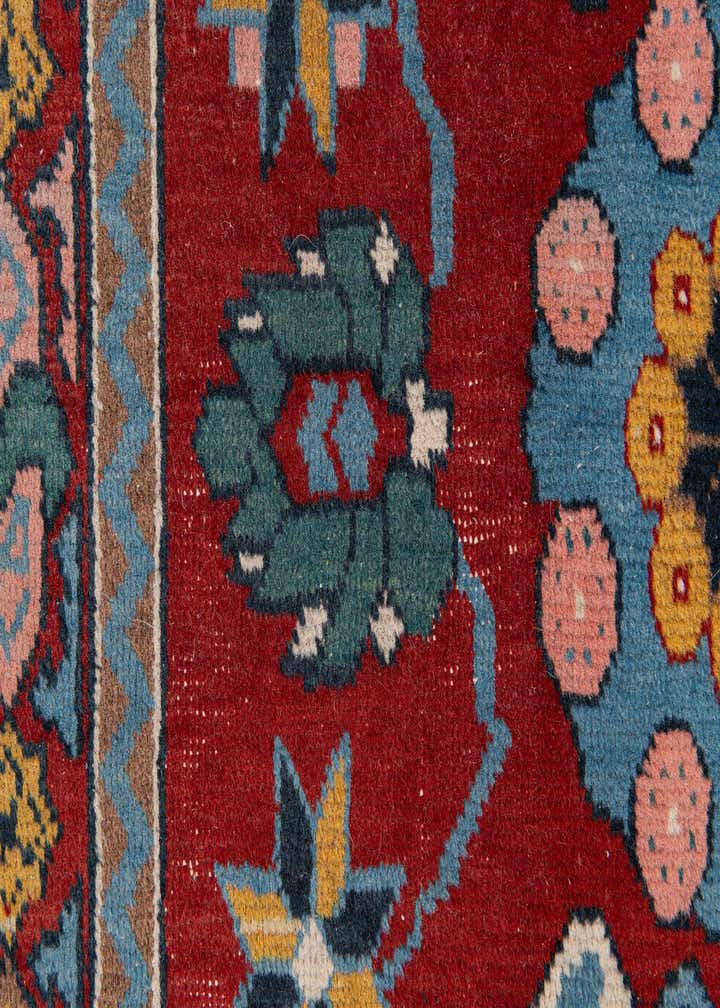 6' 2 x 10' 3 Hand Knotted Kazak Wool Rug