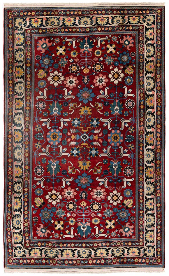 Detail image of 6' 2 x 10' 3 Hand Knotted Kazak Wool Rug