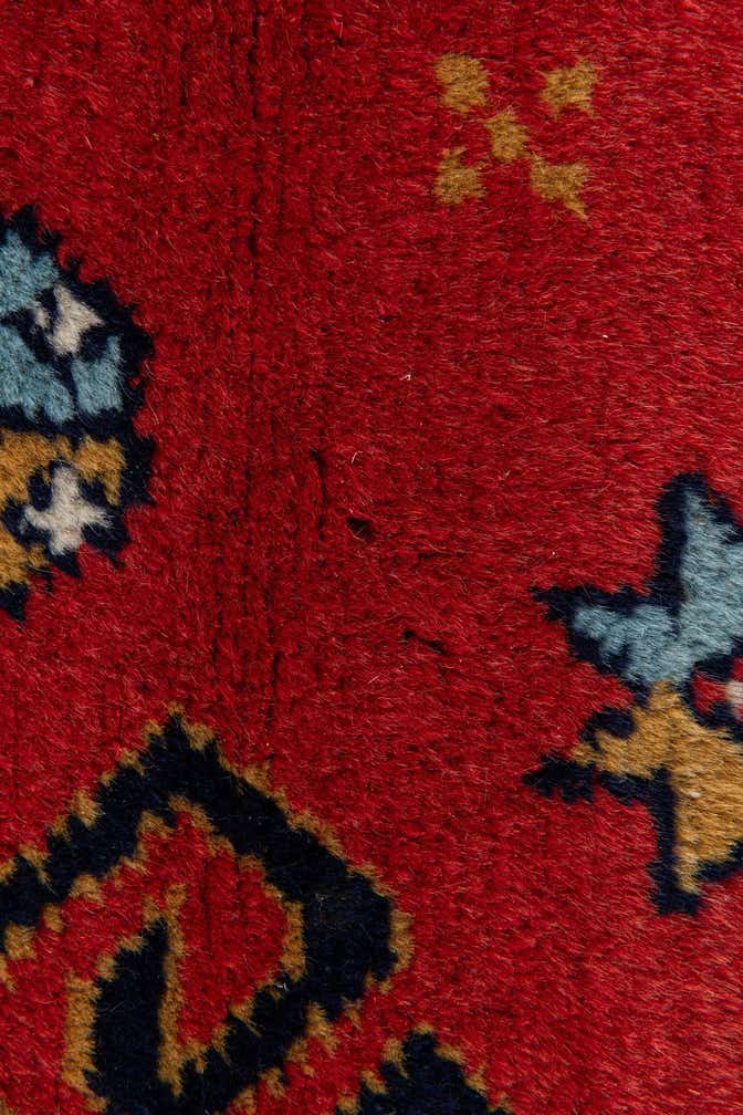4' 3 x 6' 6 Hand Knotted Kazak Rug