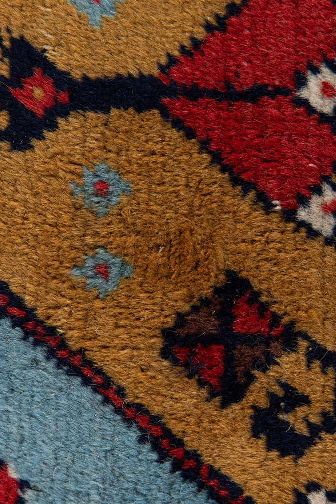 4' 3 x 6' 6 Hand Knotted Kazak Rug