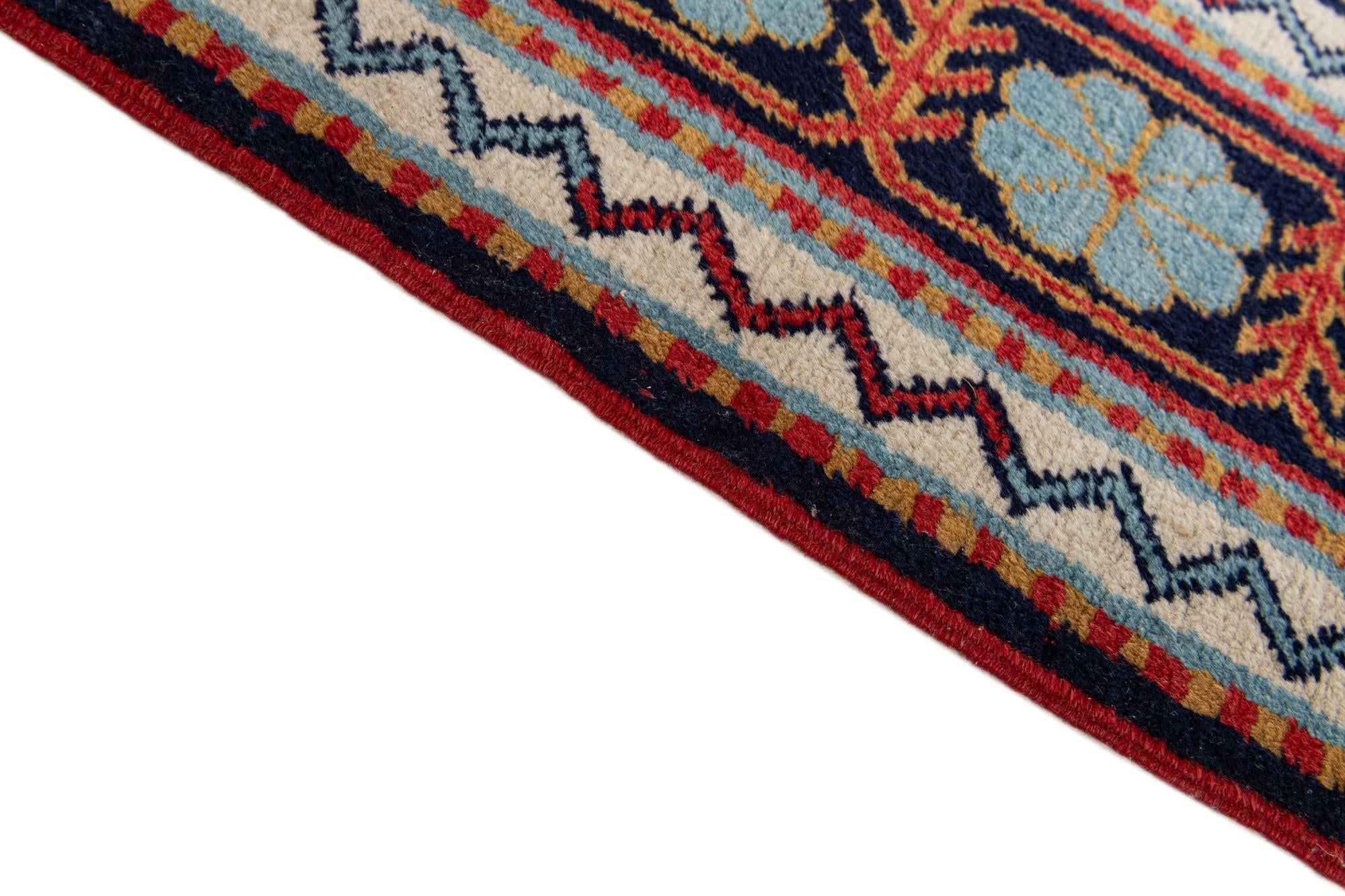 4' 3 x 6' 6 Hand Knotted Kazak Rug
