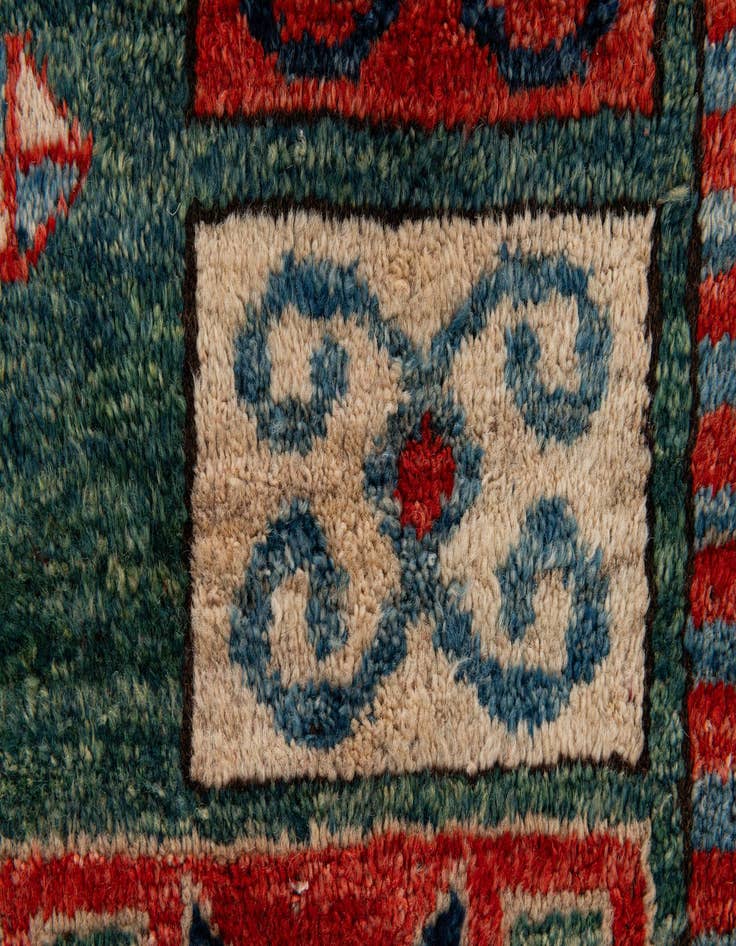 Detail image of 5' 9 x 7' 3  Hand Knotted Kazak Wool Rug