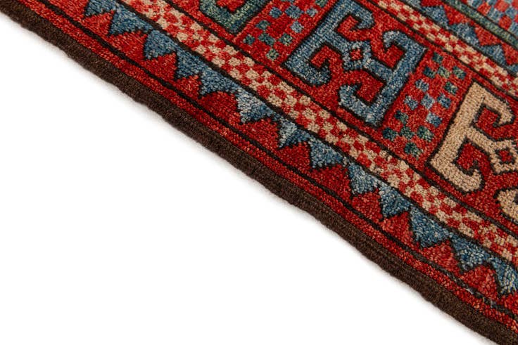 Detail image of 175cm x 220cm Hand Knotted Kazak Wool Rug