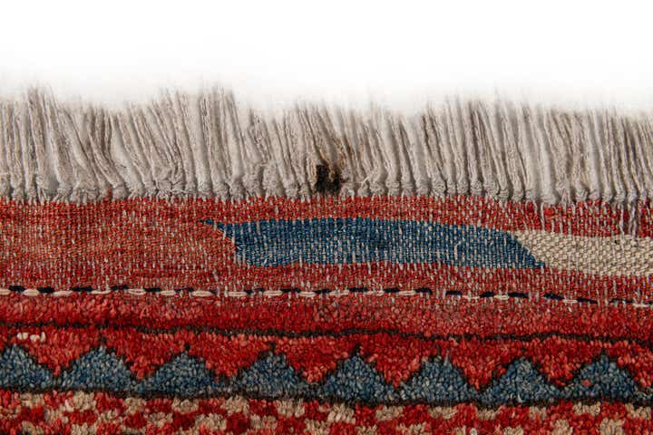 175cm x 220cm Hand Knotted Kazak Wool Rug