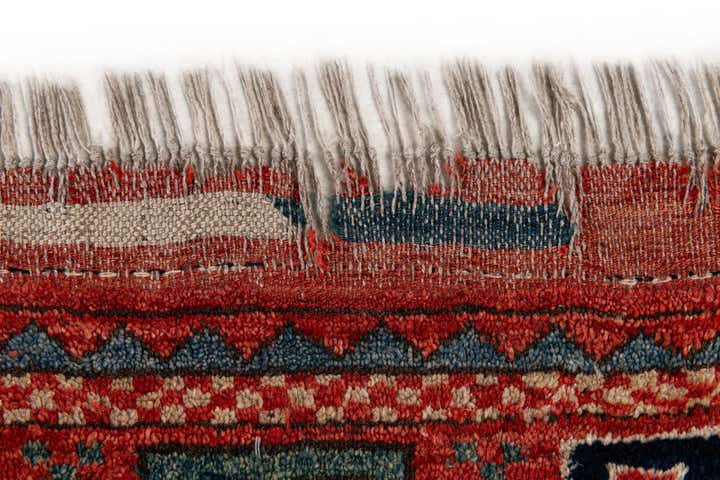175cm x 220cm Hand Knotted Kazak Wool Rug