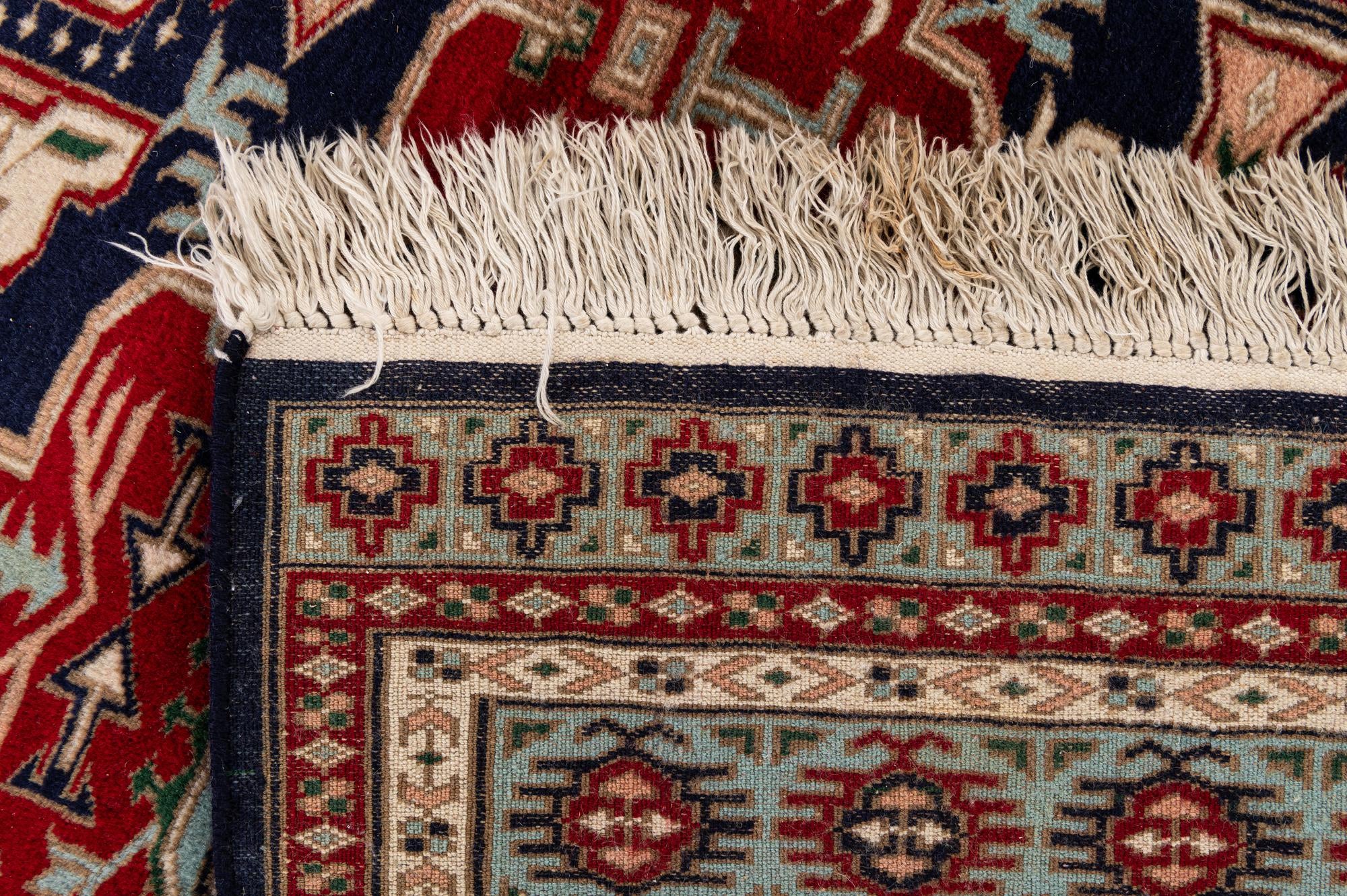 4' x 6' 1 Hand Knotted Kazak Rug