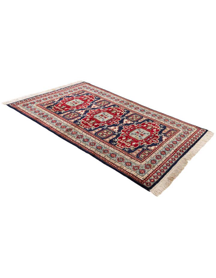 4' x 6' 1 Hand Knotted Kazak Rug