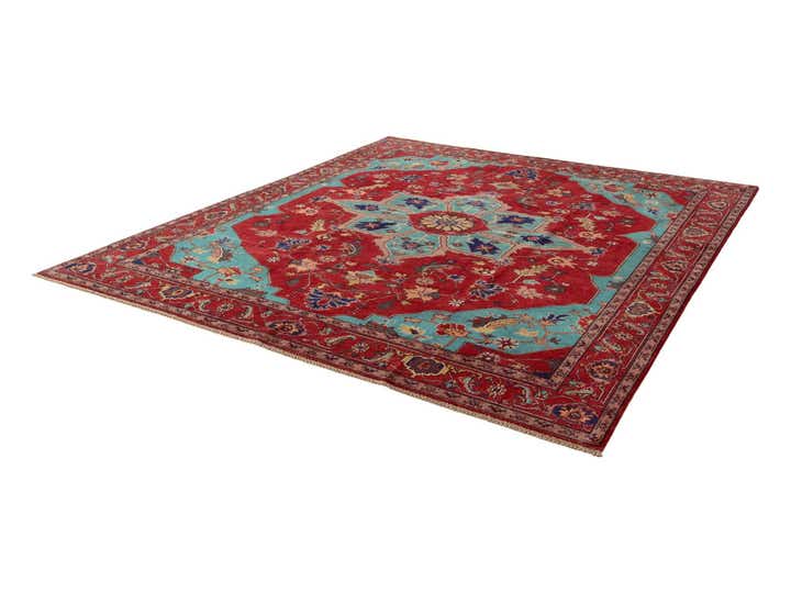 8' 4 x 9' 8 Hand Knotted Kazak Rug