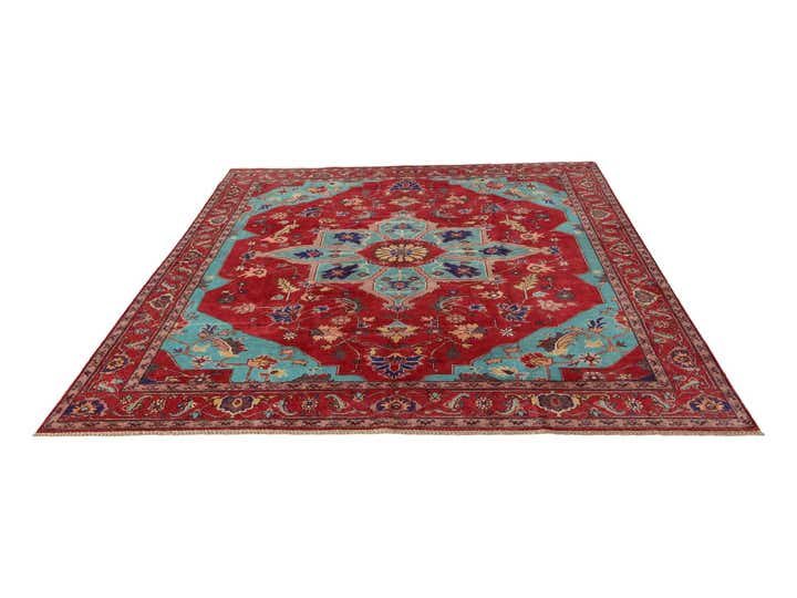 8' 4 x 9' 8 Hand Knotted Kazak Rug