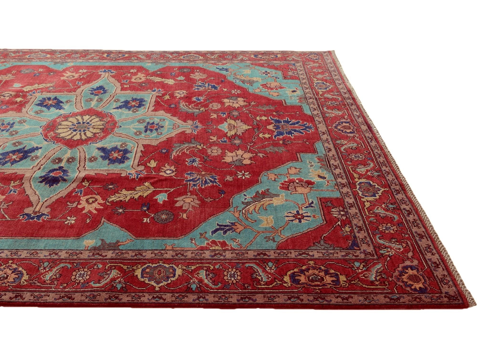 8' 4 x 9' 8 Hand Knotted Kazak Rug