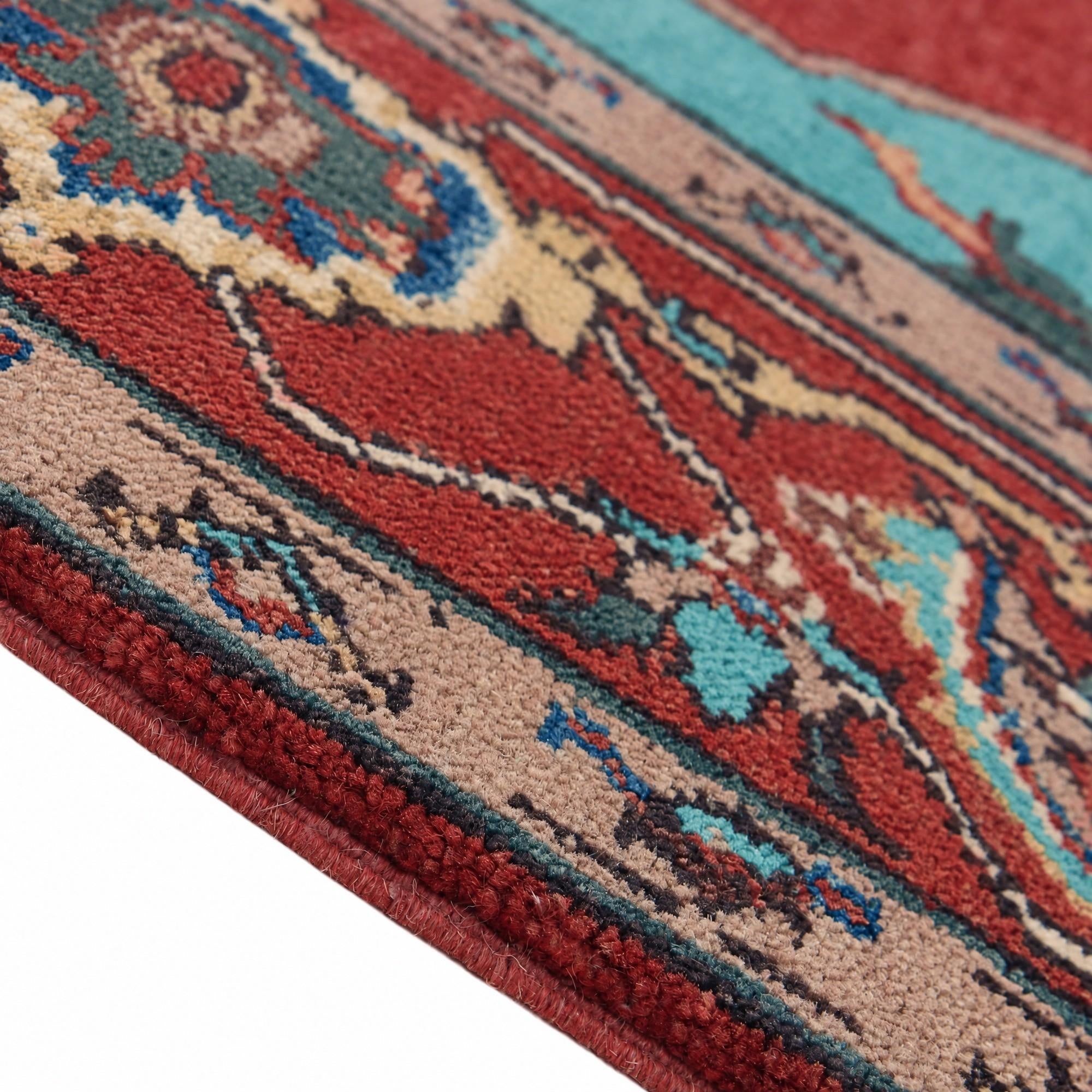255cm x 295cm Hand Knotted Kazak Rug