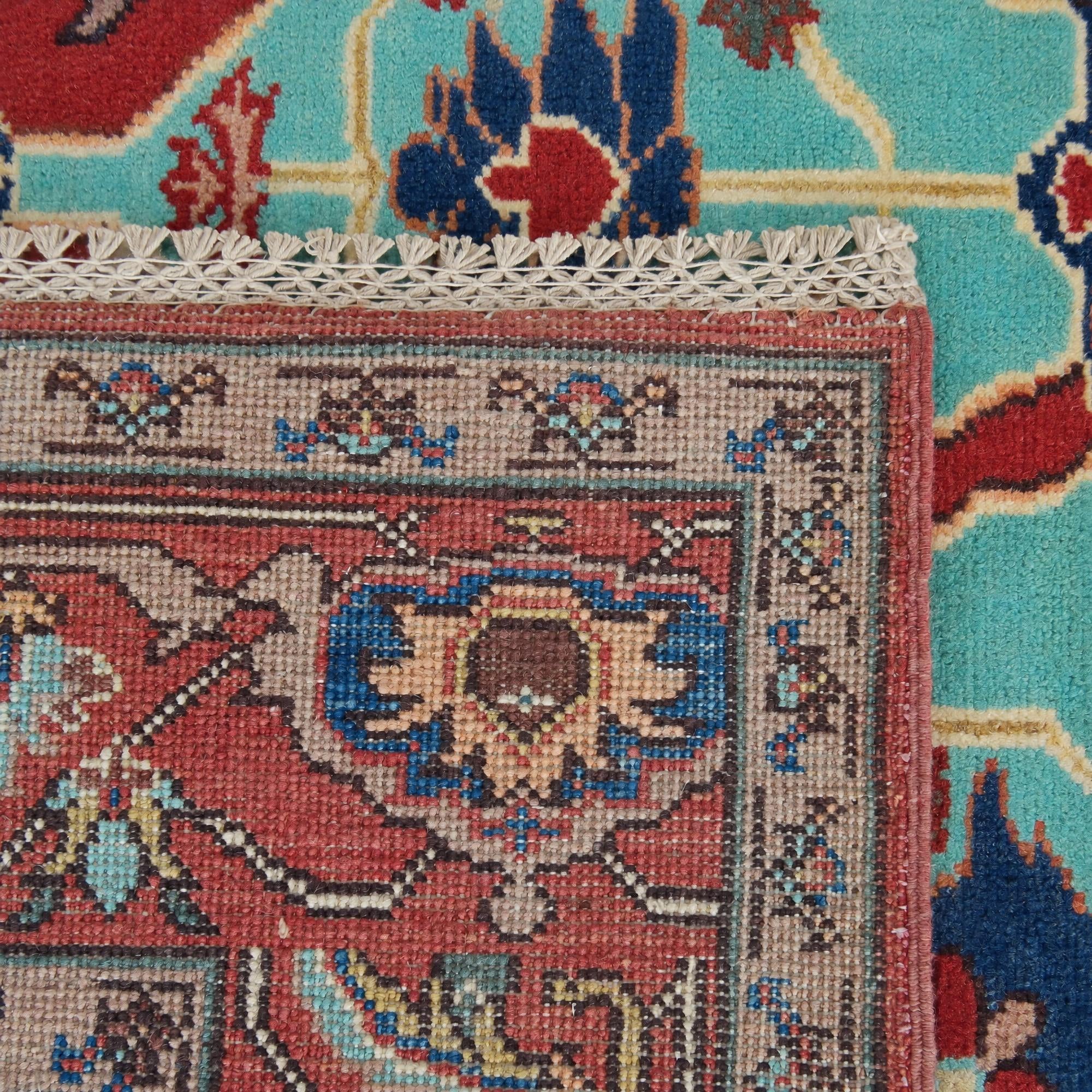 255cm x 295cm Hand Knotted Kazak Rug