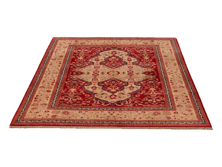 Detail image of 5' x 6' Hand Knotted Kazak Rug