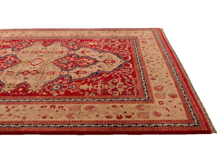 5' x 6' Hand Knotted Kazak Rug