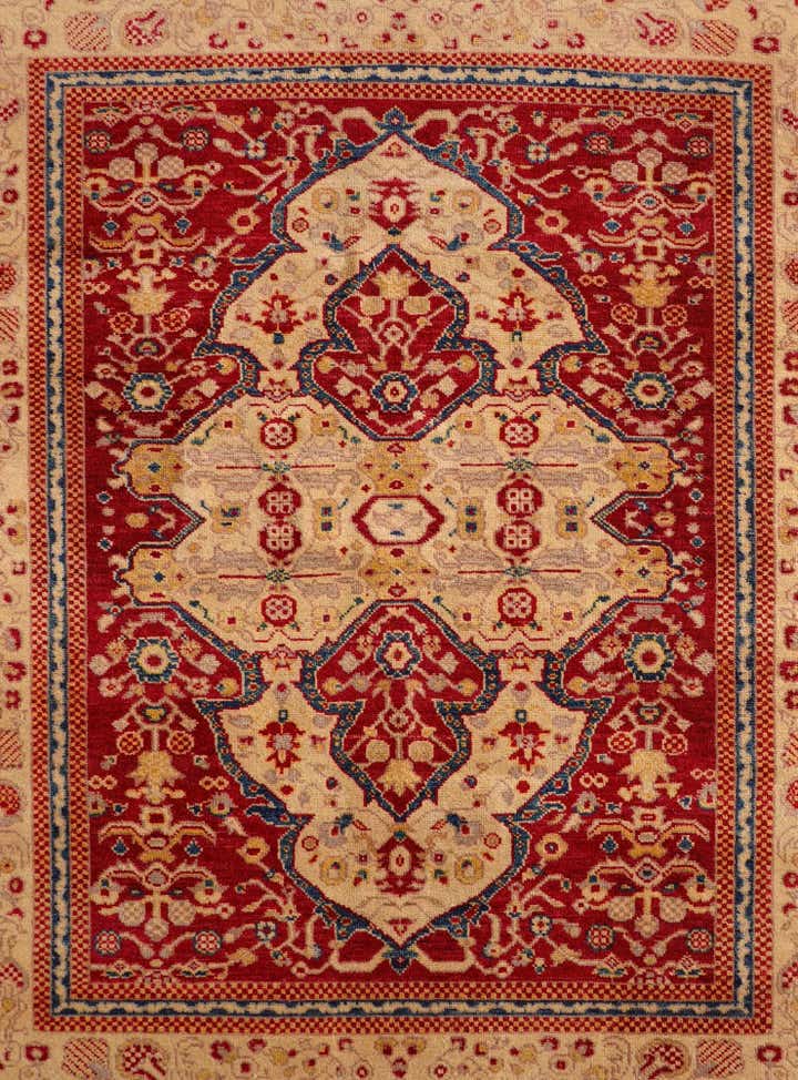 5' x 6' Hand Knotted Kazak Rug