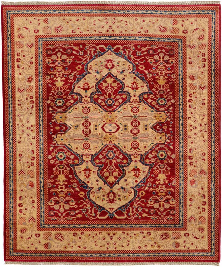 Detail image of 150cm x 185cm Hand Knotted Kazak Rug