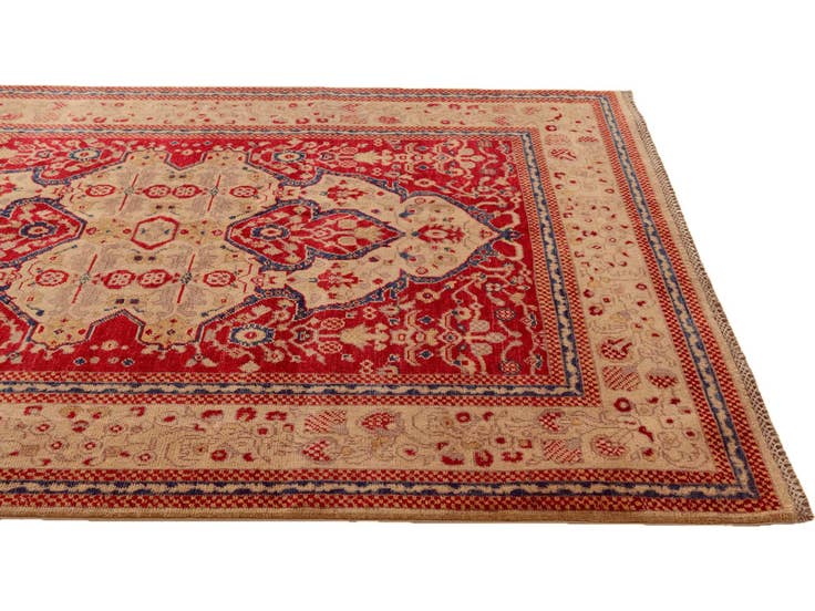 Detail image of 4' 10 x 6' 10 Hand Knotted Kazak Rug