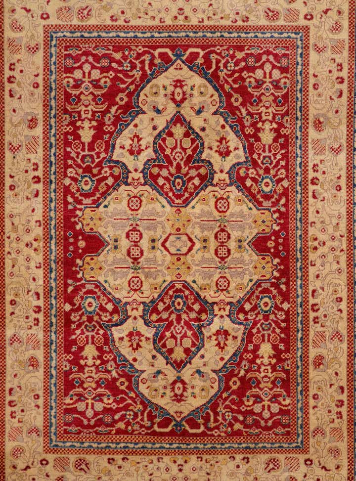 4' 10 x 6' 10 Hand Knotted Kazak Rug