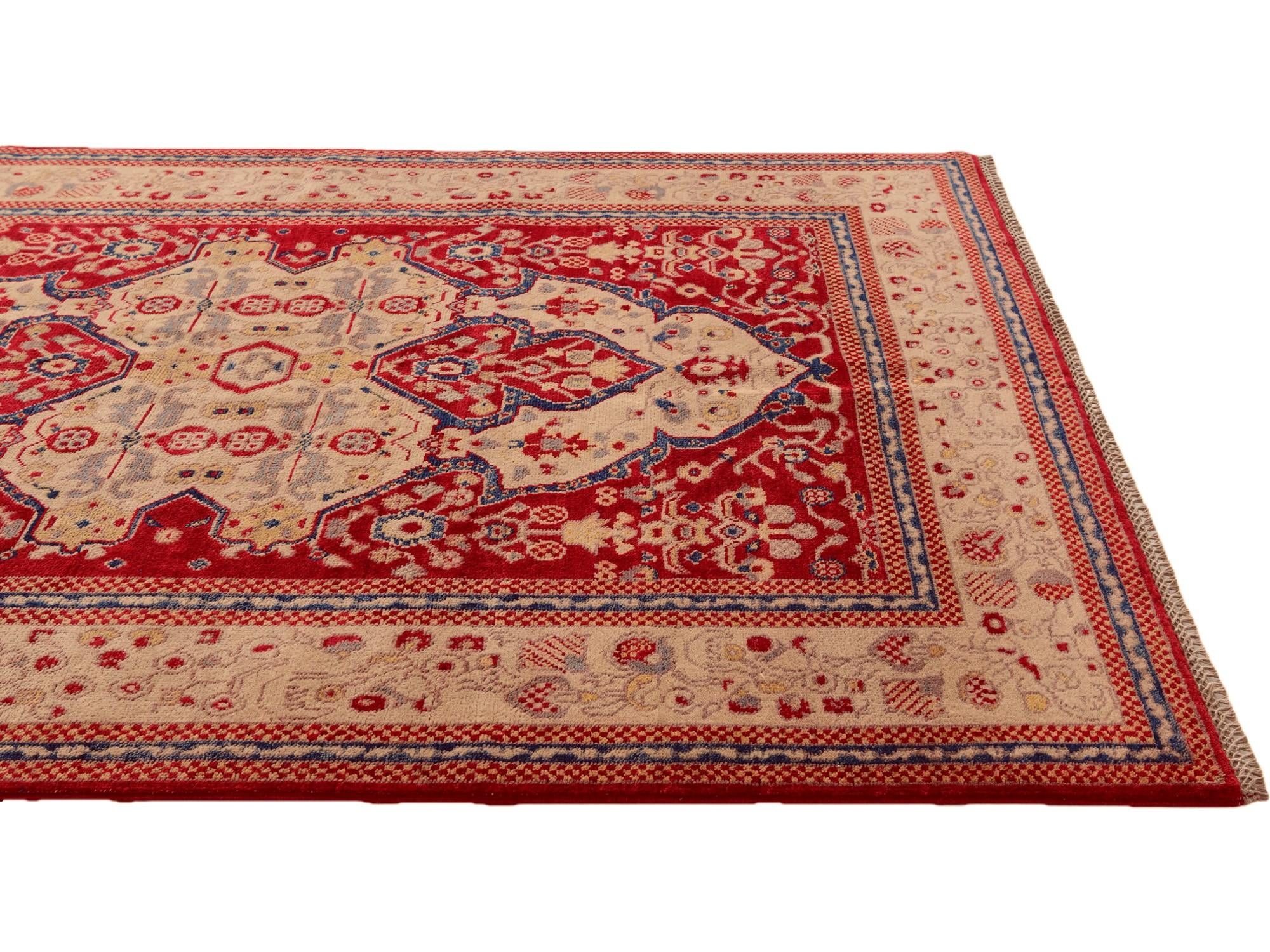 5' x 6' 11 Hand Knotted Kazak Rug