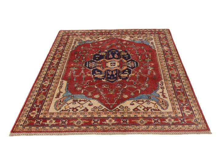 4' 1 x 6' Hand Knotted Kazak Rug
