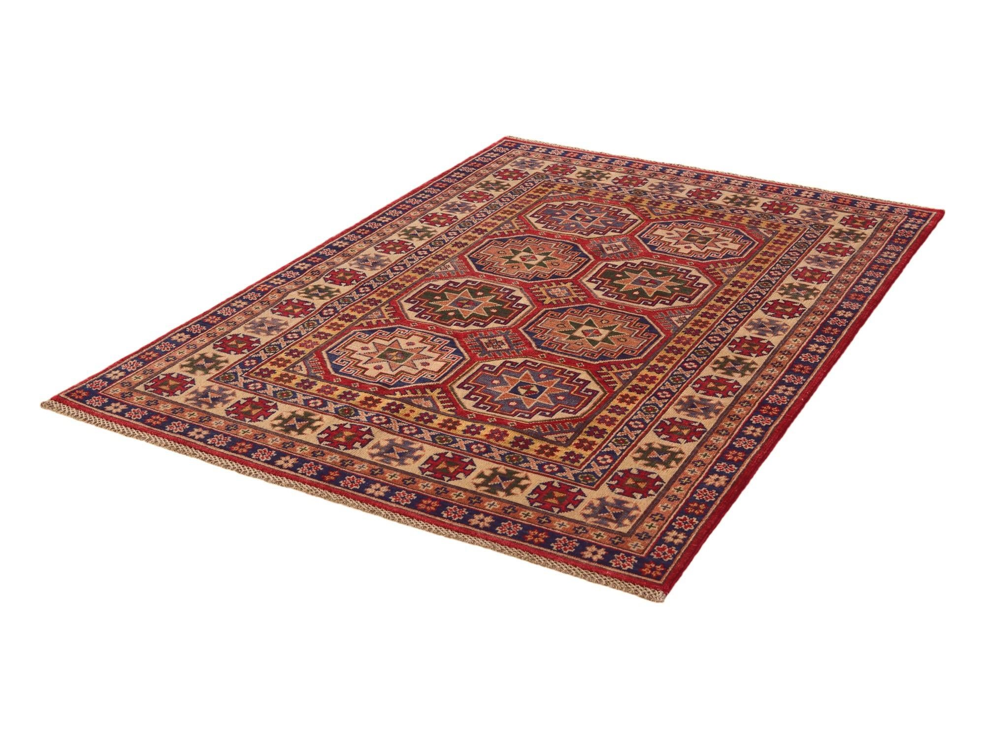 4' 3 x 6' 2 Hand Knotted Kazak Rug