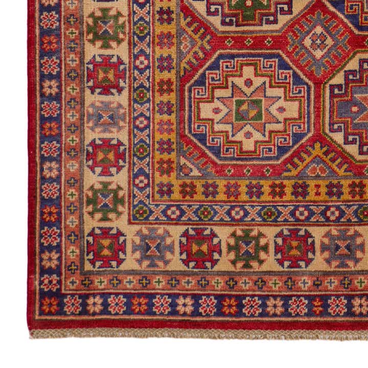 4' 3 x 6' 2 Hand Knotted Kazak Rug