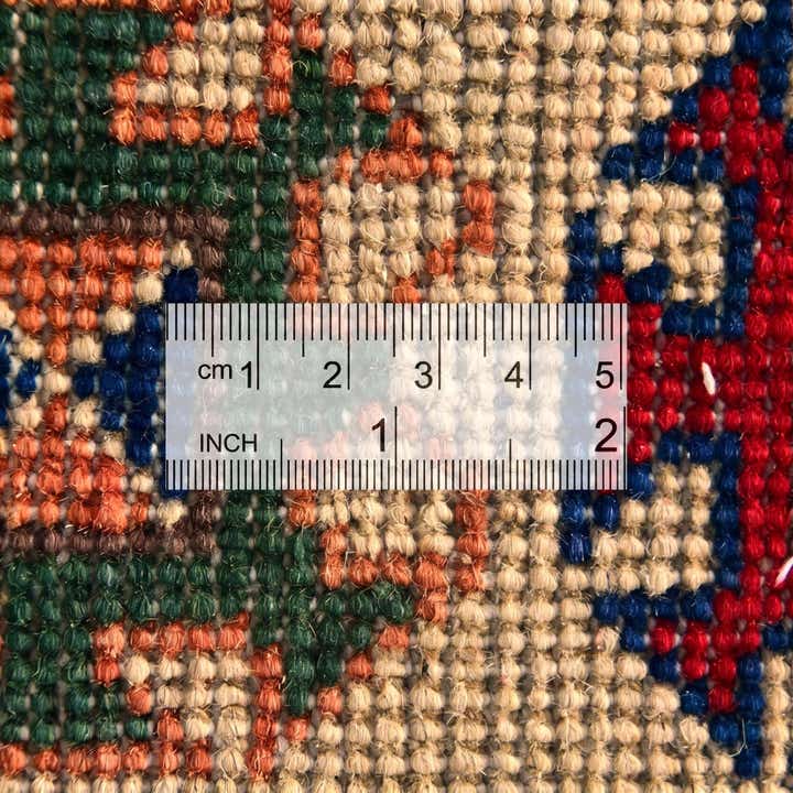 4' 3 x 6' 2 Hand Knotted Kazak Rug