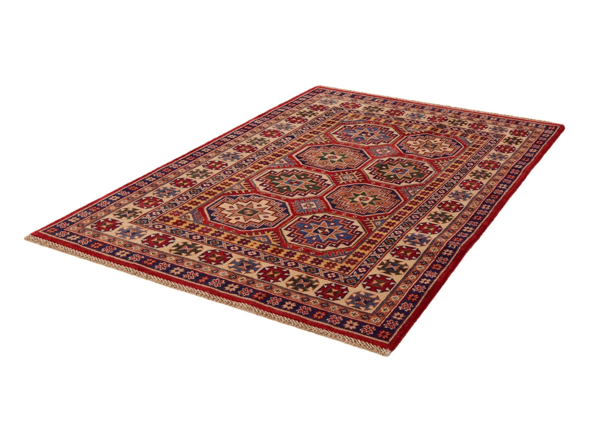 3' 10 x 6' 1 Hand Knotted Kazak Rug