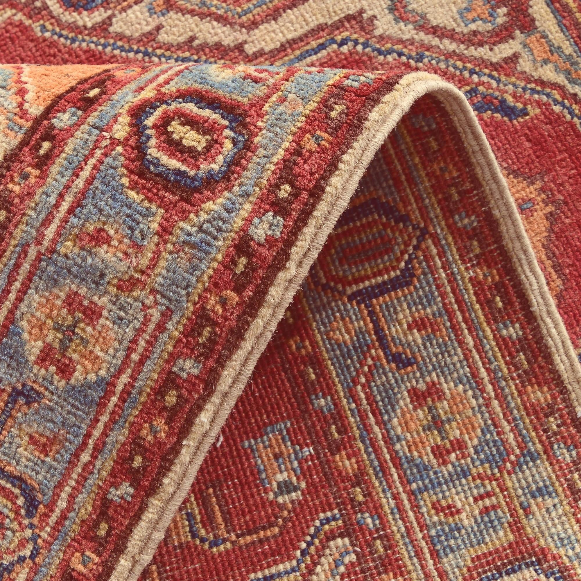 3' x 5' Hand Knotted Kazak Rug