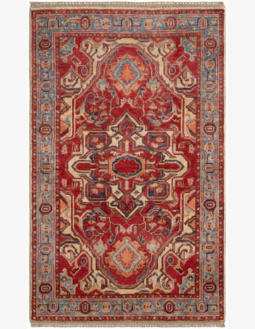3' x 5' Hand Knotted Kazak Rug