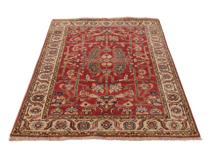 Detail image of 3' x 4' 11 Hand Knotted Kazak Rug
