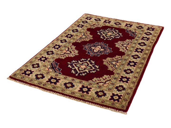 2' x 2' 11 Hand Knotted Kazak Rug