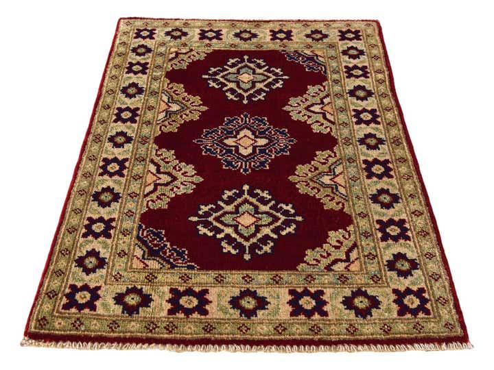 2' x 2' 11 Hand Knotted Kazak Rug