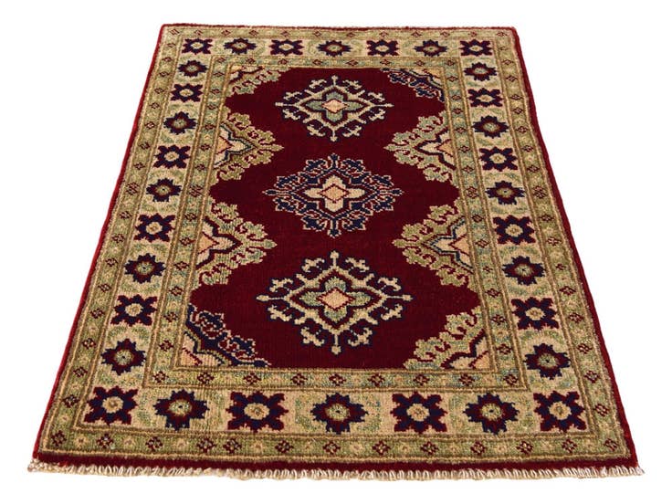 Detail image of 2' x 2' 11 Hand Knotted Kazak Rug