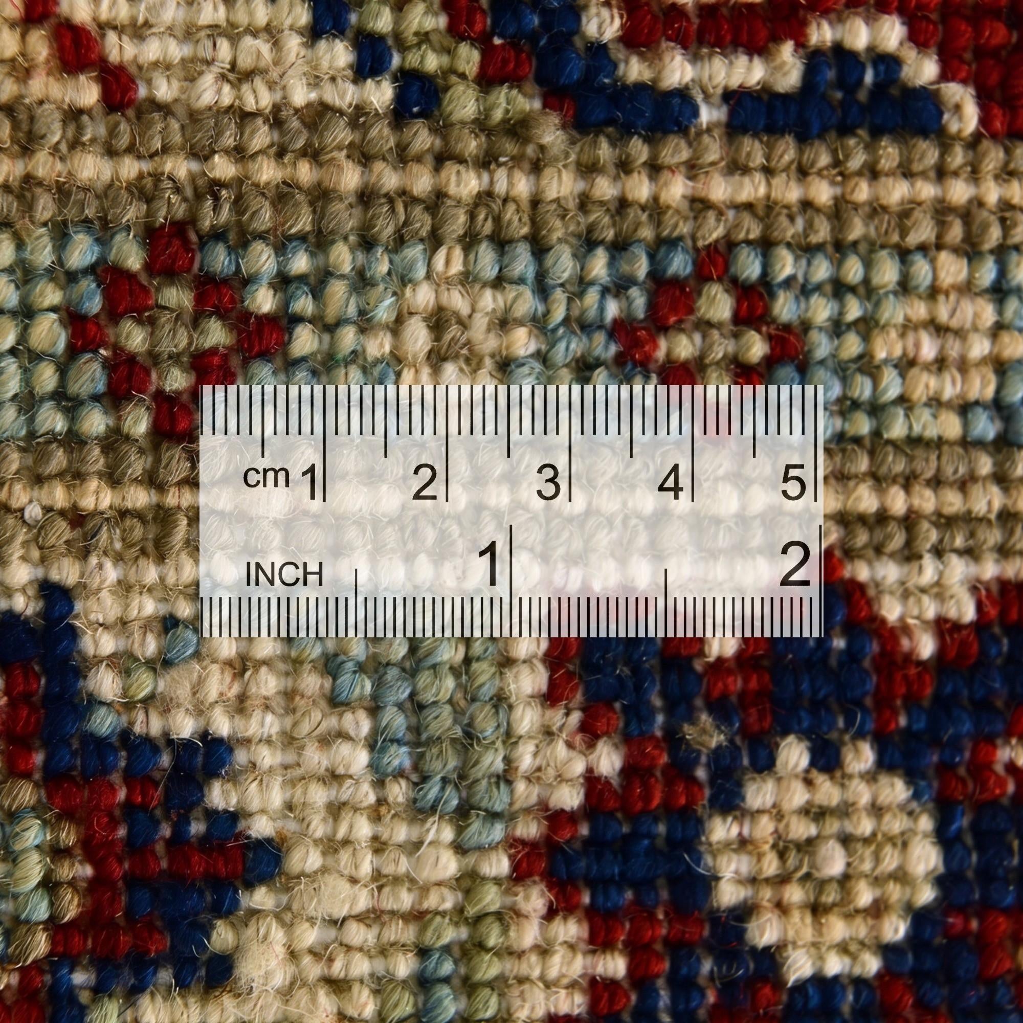 2' x 2' 11 Hand Knotted Kazak Rug