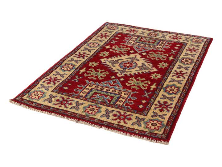 2' 1 x 2' 11 Hand Knotted Kazak Rug