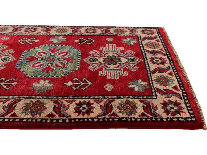 2' x 2' 11 Hand Knotted Kazak Rug