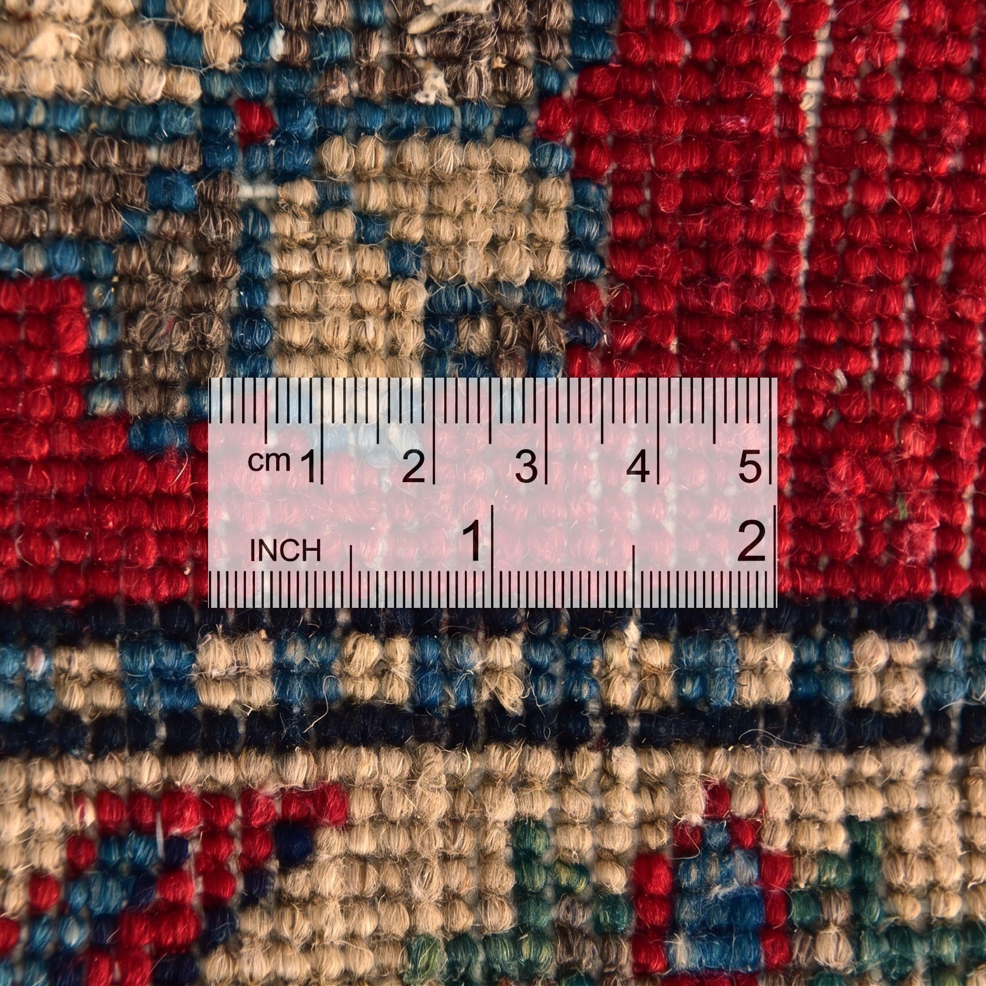2' x 2' 11 Hand Knotted Kazak Rug