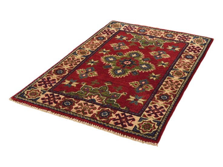 Detail image of 2' x 3' Hand Knotted Kazak Rug