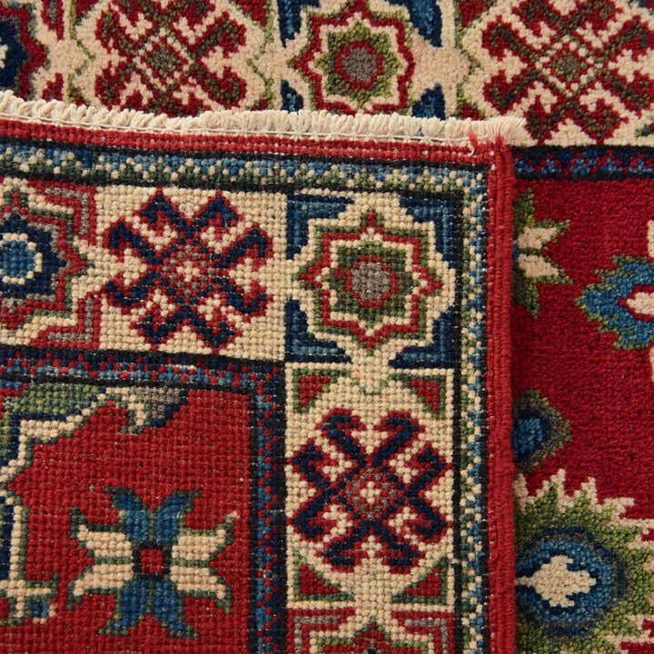 60cm x 90cm Handgeknüpft Kazak Teppich
