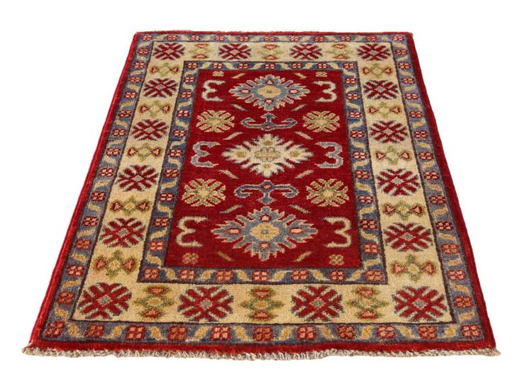 Detail image of 2' x 3' Hand Knotted Kazak Rug