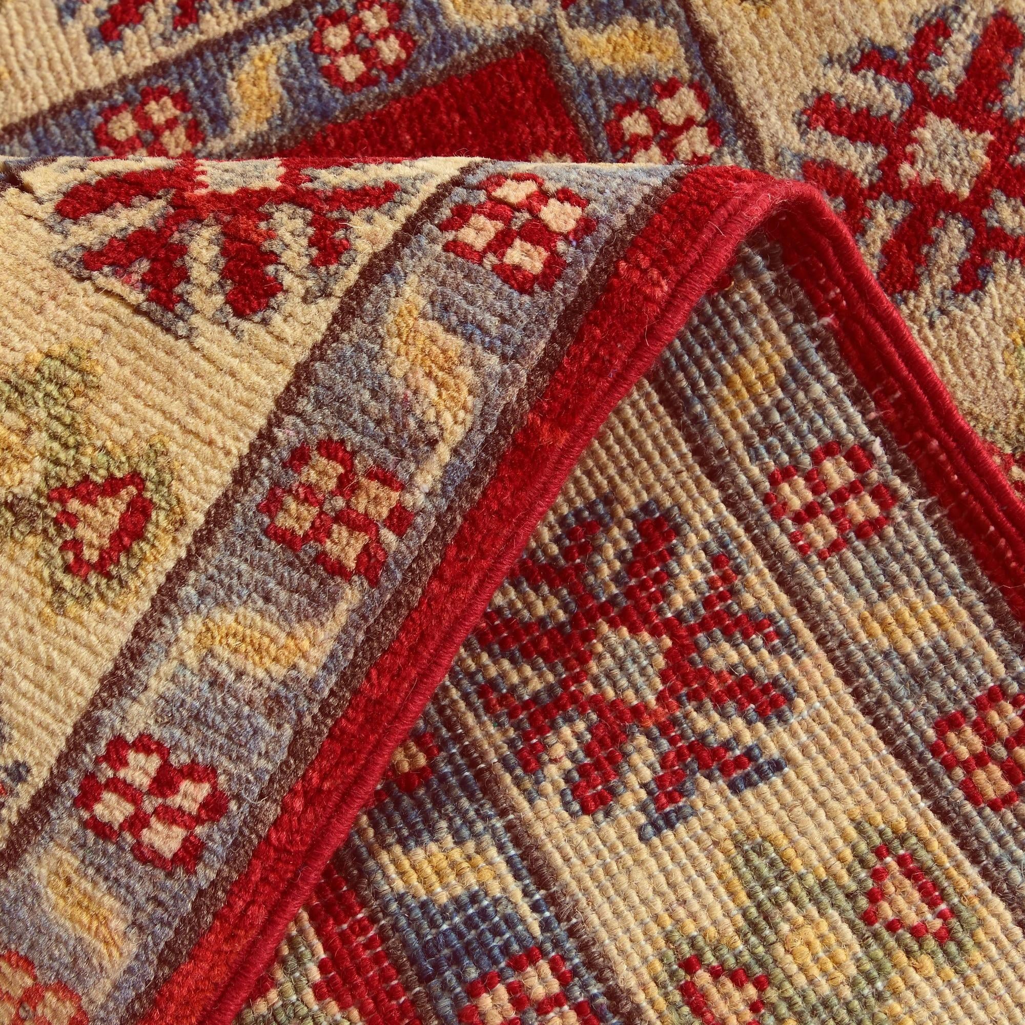 2' x 3' Hand Knotted Kazak Rug