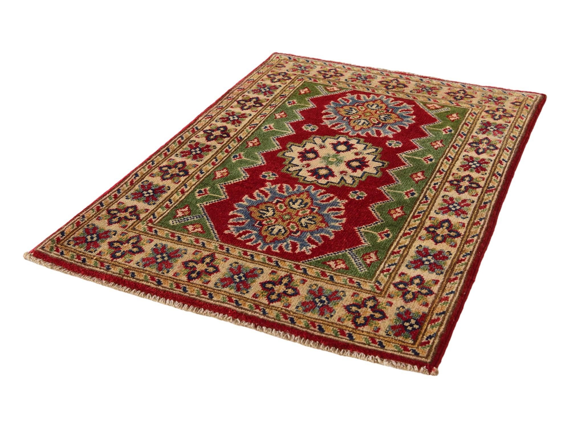 2' 2 x 3' 1 Hand Knotted Kazak Rug