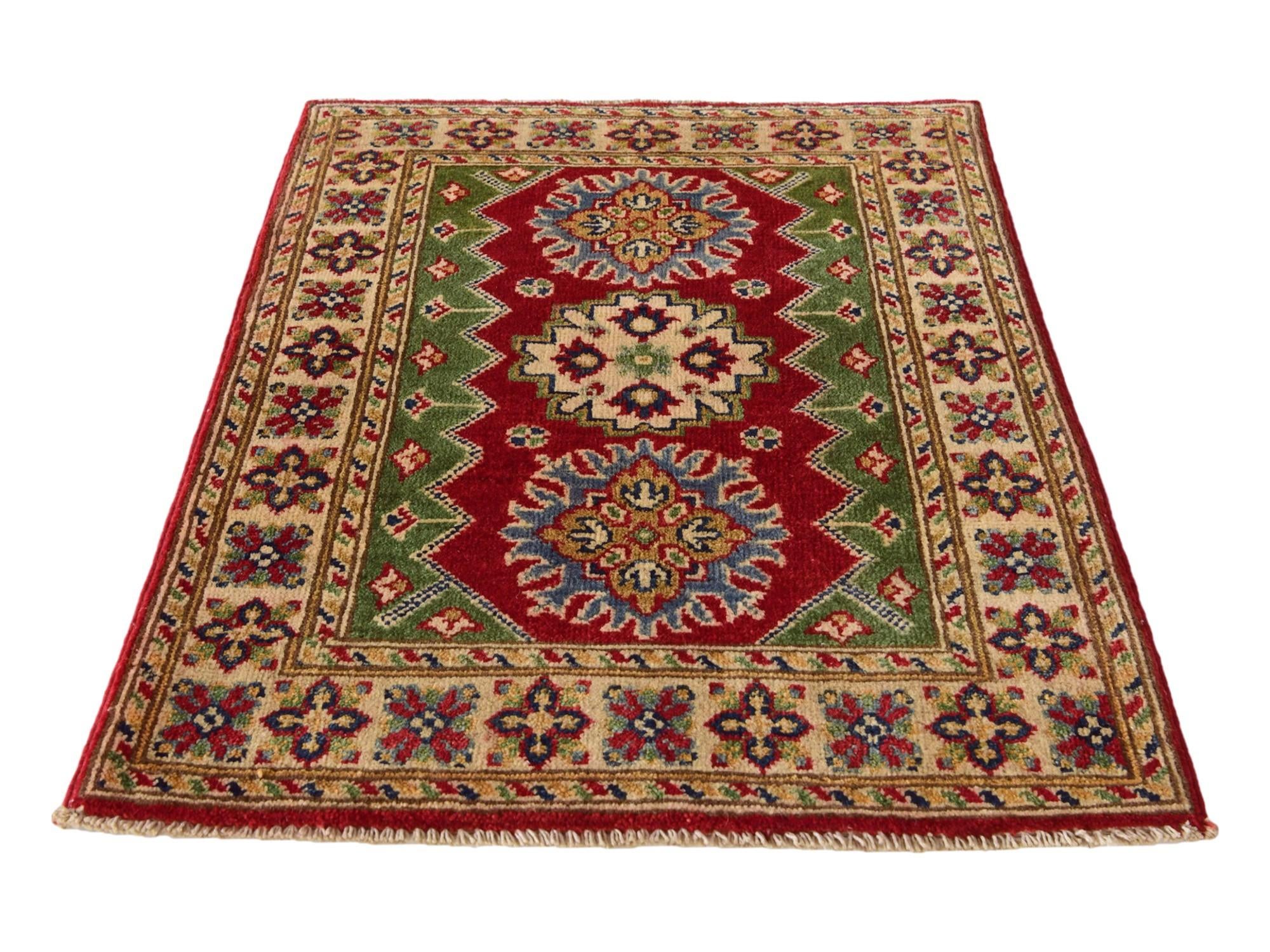 2' 2 x 3' 1 Hand Knotted Kazak Rug